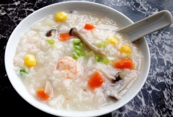 五彩虾仁粥培训(图1)