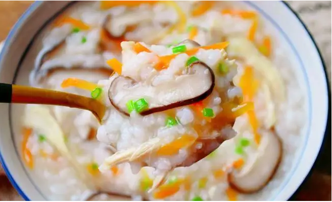 香菇鸡肉粥培训(图1)