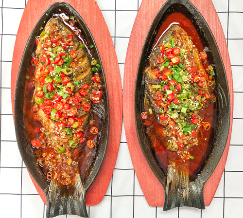 铁板烤鱼培训(图4)