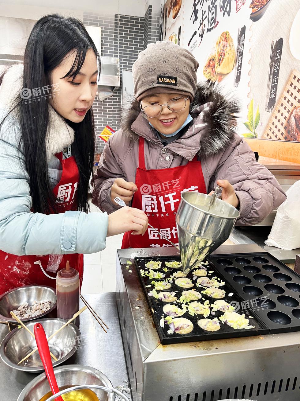 学做章鱼小丸子要花多少钱？厨仟艺为你算清费用，明码实价更放心(图4)