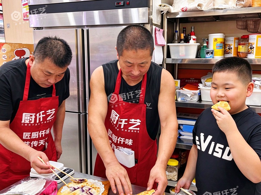 摆摊芝士榴莲饼培训哪里靠谱?从三种学习方式对比看厨仟艺(图2) 摆摊芝士榴莲饼培训哪里靠谱?从三种学习方式对比看厨仟艺(图2)